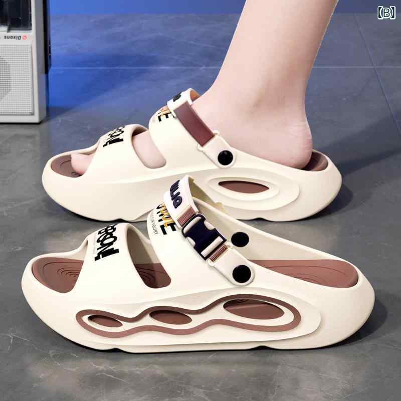 メンズ サンダル 夏用 ビーチ 防滑 防臭 クッションソール 柔らかい底 運転対応 屋外着用 軽量 吸湿速乾 通気性 好