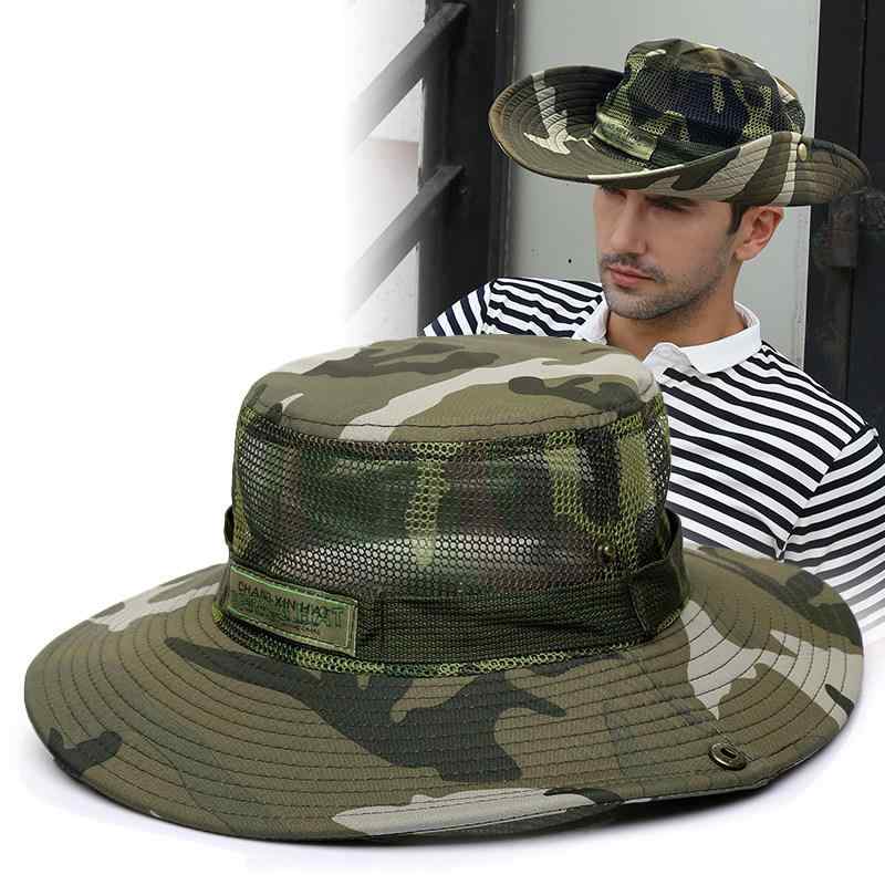 Rain Hat - フィッシャーマンハット メンズ レディース 迷彩 夏 UVカット 日よけ アウトドア 釣り用 折りたたみ 防風帯 バケットハット カジュアル 普段使い