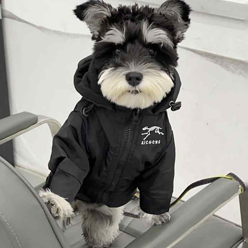 犬服 小型犬用 秋冬 保暖フリースジャケット チワワ シュナウザー ヨークシャーテリア 保温綿素材 防風 防水 軽量 散歩向き