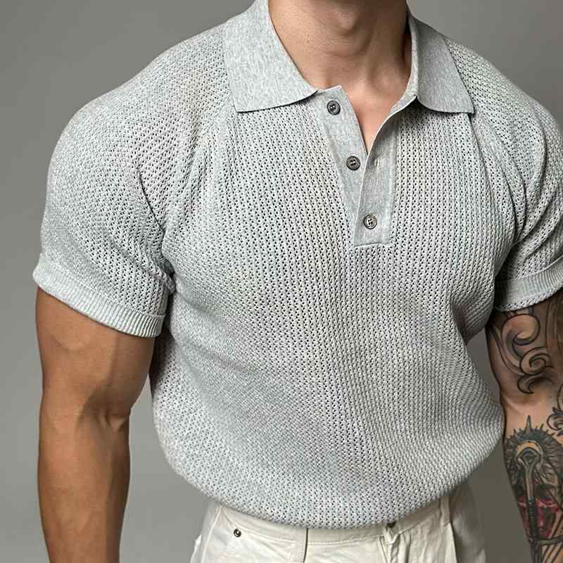 シャツ メンズ 短袖 ニット Tシャツ ラグラン袖 襟付き スタイリッシュ カップル コーディネート ストリート ファッション コットン 混 軽量 通勤 普段使い ビッグシルエット ブラック グレー ベーシック・シルエット: ・スタイル: ポップ・袖丈: 短袖・カラー展開: グレー・サイズ展開: M.L.XL.2XL.3XL.4XL