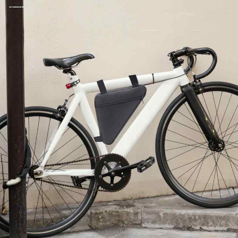 フレームバッグ 自転車用 サイクリング ツールポーチ 水筒ホルダー 三角形 収納便利 軽量 防水 マウンテンバイク アクセサリー アウトドア
