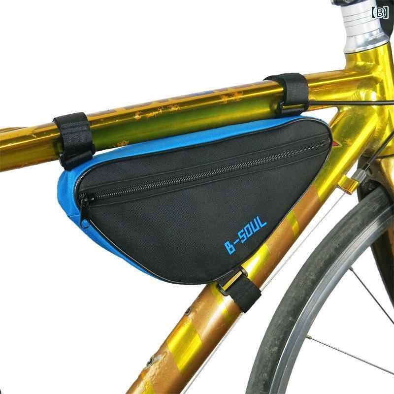 自転車バッグ マウンテンバイク用 サドル三角 フレーム ツールポーチ サイクルアク...