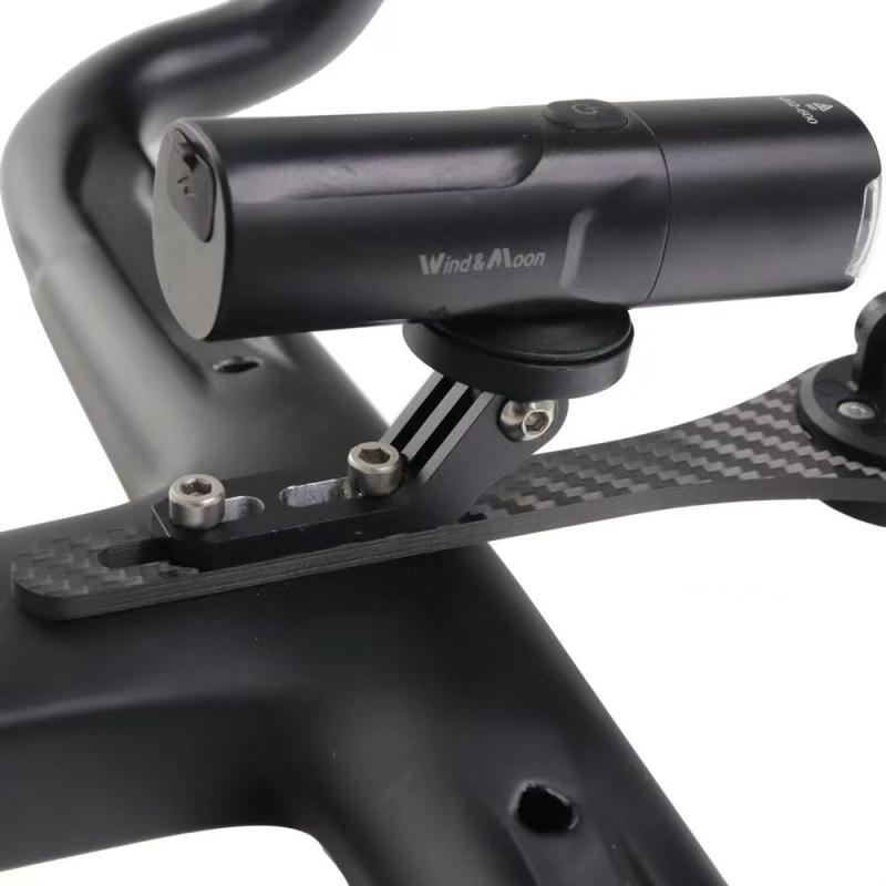 自転車 前灯 クイックリリース マウント アルミ合金 軽量 下掛け 取り付けベース 速脱着 簡単装着 耐久性 通勤用 夜間走行