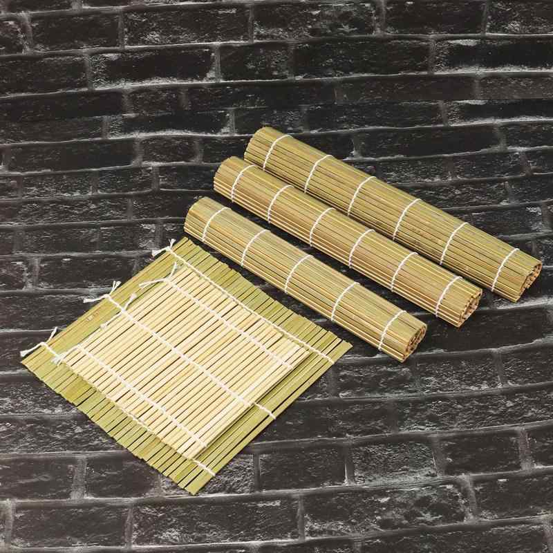 寿司道具 竹巻きマット 海苔シート 寿司マキシート 刺身飾り 包みご飯工具 家庭用キッチン 簡単巻き 飾り付け 竹製素材