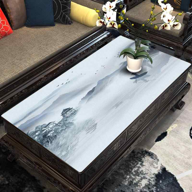 テーブルマット 中国風 高級感 防水 防油 耐熱 拭き取り簡単 リビング用 ダイニング用 ティーテーブルパッド テーブルクロス テーブルカバー 機能性 日常使い