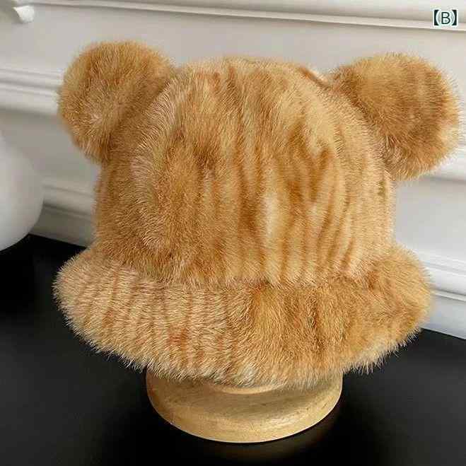 マフラー レディース 秋冬 かわいい ふわふわ ベアモチーフ フィッシャーマンハッ...