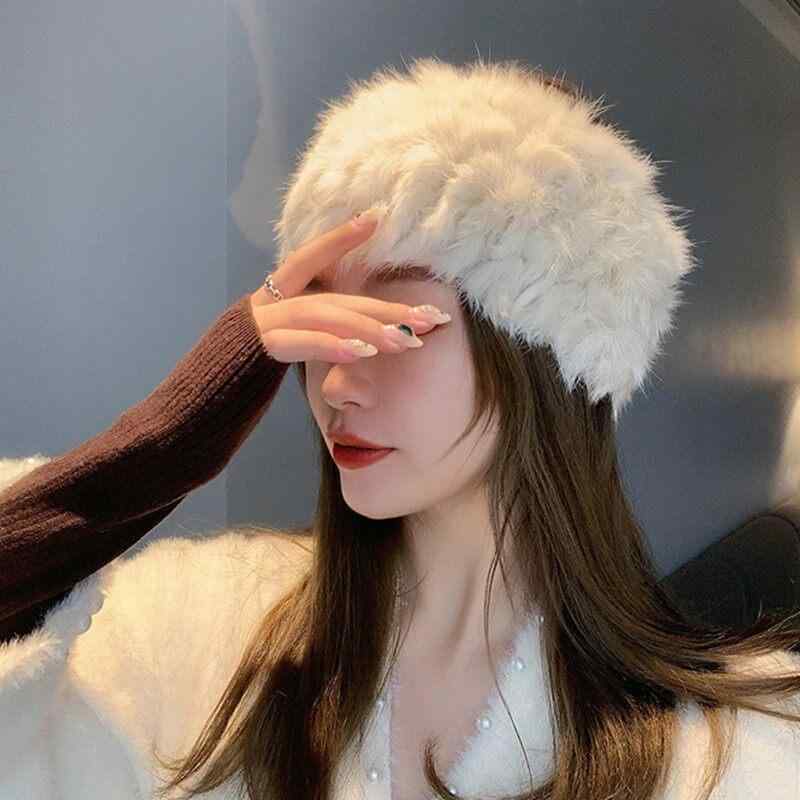 レディース 冬用 耳当て ヘアバンド ふわふわ ファー 保暖 ワイドエッジ ファッション ヘッドアクセサリー 外出 暖か 柔らか かわいい 頭飾り