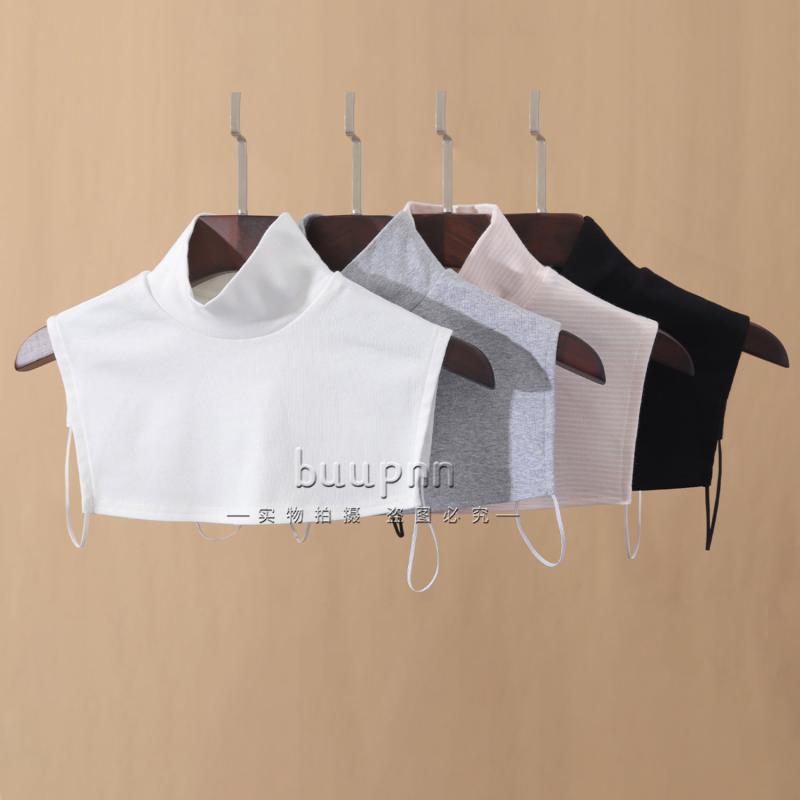 フェイクカラー メンズ レディース 秋冬 保温 首元保護 防ざらつき インナー ベースレイヤー ユニセックス 柔らか素材 伸縮性 コーディネートしやすい 暖か首カバー