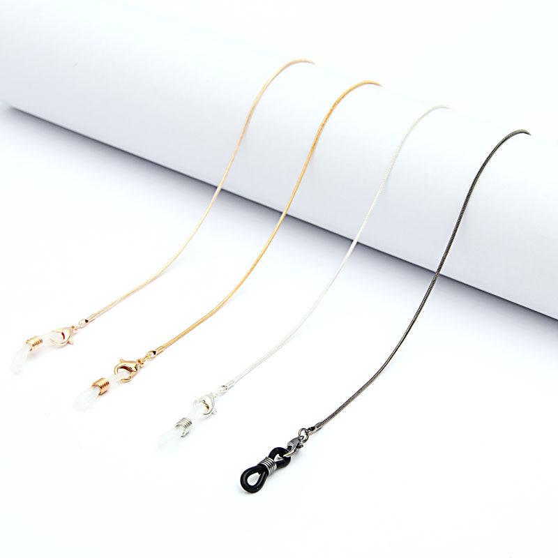 Chains - マスクチェーン メガネチェーン イヤホンストラップ 女性用 男性用 首掛けタイプ 滑り止め デコレーション シンプル 日常使い 軽量素材 アクセサリー ストラップ ハンギングコード