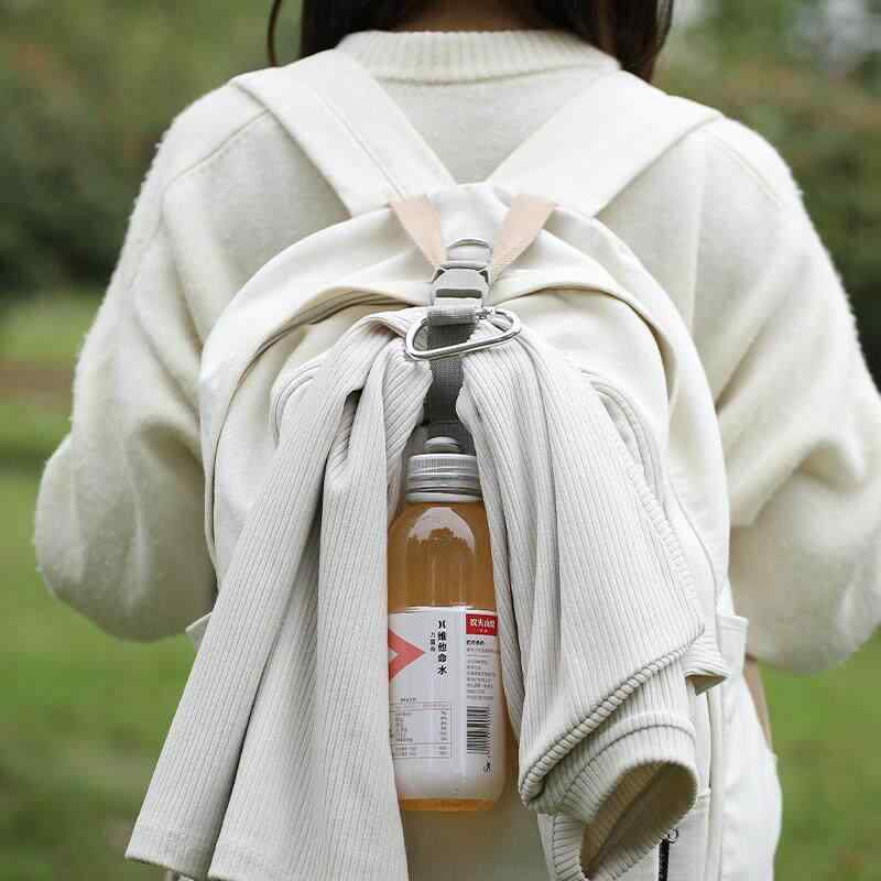 アウトドア クリップ 多機能 ボトル ホルダー 収納 バックパック フック 登山 携帯…