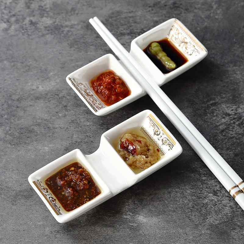 箸置き 天秤型 陶器製 箸立て クリエイティブデザイン 多用途 公用箸対応 ディップ皿付き ホテルレストラン用 卓上飾り 家庭用 耐久性 シンプル モダンインテリア