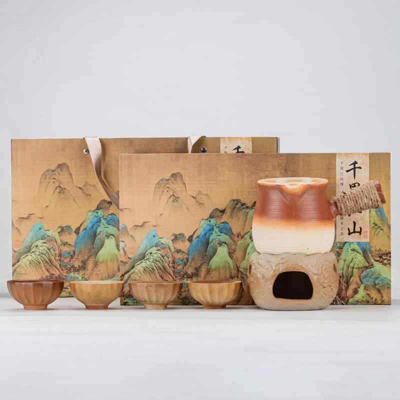 粗陶器 暖茶炉 セット キャンドル 加熱 底座 日式 煮茶 壺 ミルクティー ポット アフタヌーンティー 茶器 温茶 陶器 ティーセット
