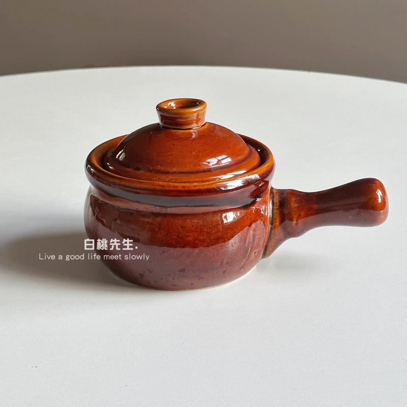 油壺 耐熱セラミック 片手持ち 中華風 レトロ シンプル 家庭用 多機能 キッチン収納 陶器製 油保存 調理便利 性高 日常使い