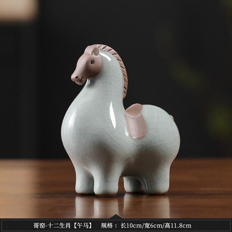 陶器 置物 十二支 全セット 吉祥物 縁起物 お茶 注入 育てる インテリア デスク 飾り 動物 フィギュア ..