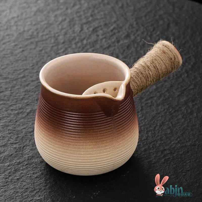 茶壺 炭火煮茶 専用 陶器 家用 囲炉裏対応 側把付き 耐熱 機能性