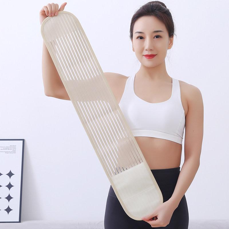 夏用 男女兼用 腰サポート ベルト 通気性 薄型 伸縮性 腹引き締め ダンス 運動 フィットネス 細幅 軽量 吸湿速乾 普段使い