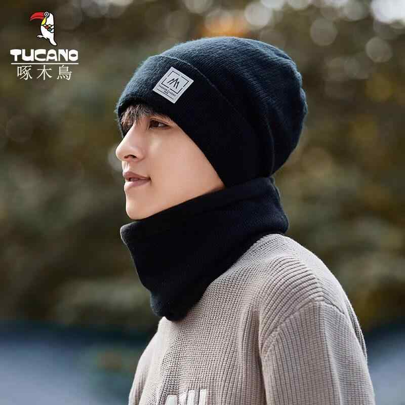 ニット帽 男性用 秋冬 暖か ビーニー 大きめサイズ フリースライニング 保温性 毛糸 ニット ヘッドカバー 防寒 柔らか素材 通勤 普段使い