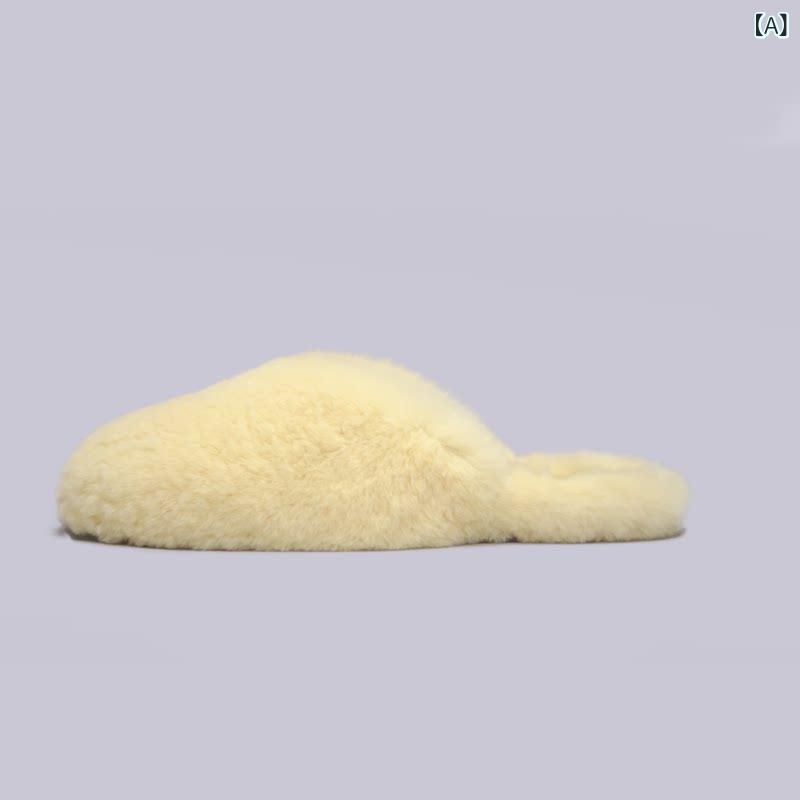 ルームシューズ ユニセックス 冬用 ファー素材 暖か 滑り止め ふわふわ つま先カバー 室内履き 保湿 柔らか リラックス 履き心地 軽量 ホームウェア 秋冬 フェイクファー クッション性 2