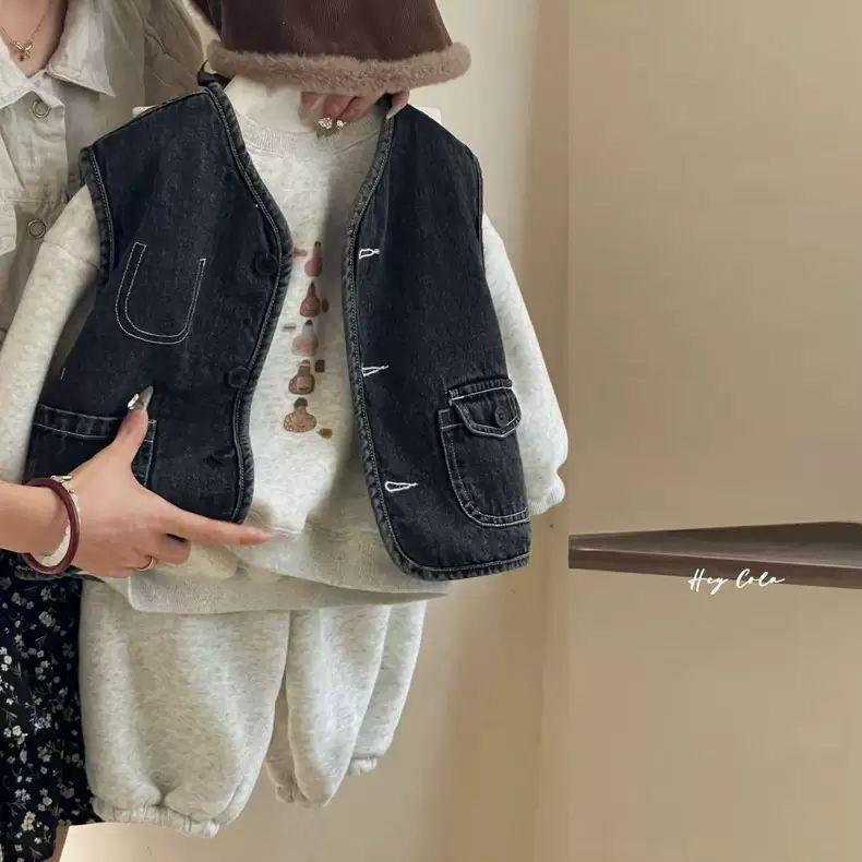子供 デニム フリース ベスト 秋冬 暖か アルパカウール トップス カジュアル 普段使い 伸縮性 軽量・スタイル: カジュアル・詰め物: 綿・生地: 綿布・主な素材: 綿80%.その他20%・開閉: 前ボタン・対象: 男女共通・対象年齢: 新生児〜13歳・参考身長: 80cm.90cm.100cm.110cm.120cm.130cm
