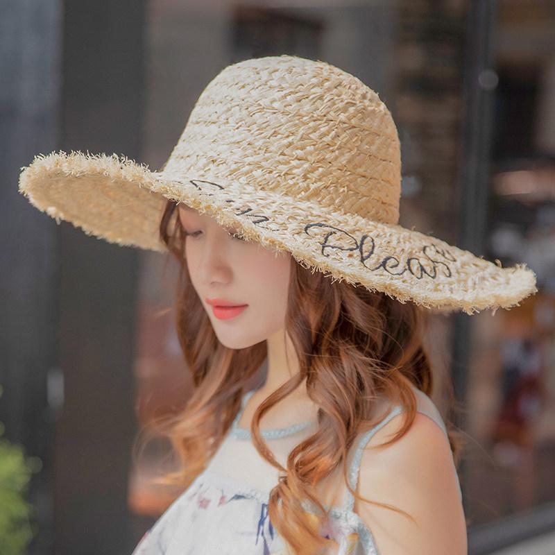 麦わら帽子 レディース 夏用 アルファベット柄 日よけ 防晒 UVカット ビーチハット 海辺 リゾート ストロー 軽量 通気性 かわいい 女性向け 遮陽 沙滩 度假・対象: 女性・詳細: 文字・カラー: 米色・つば形状: 平つば・トップスタイル: 丸頂・種類: 草帽・つばスタイル: つば広・サイズ: 調整可能