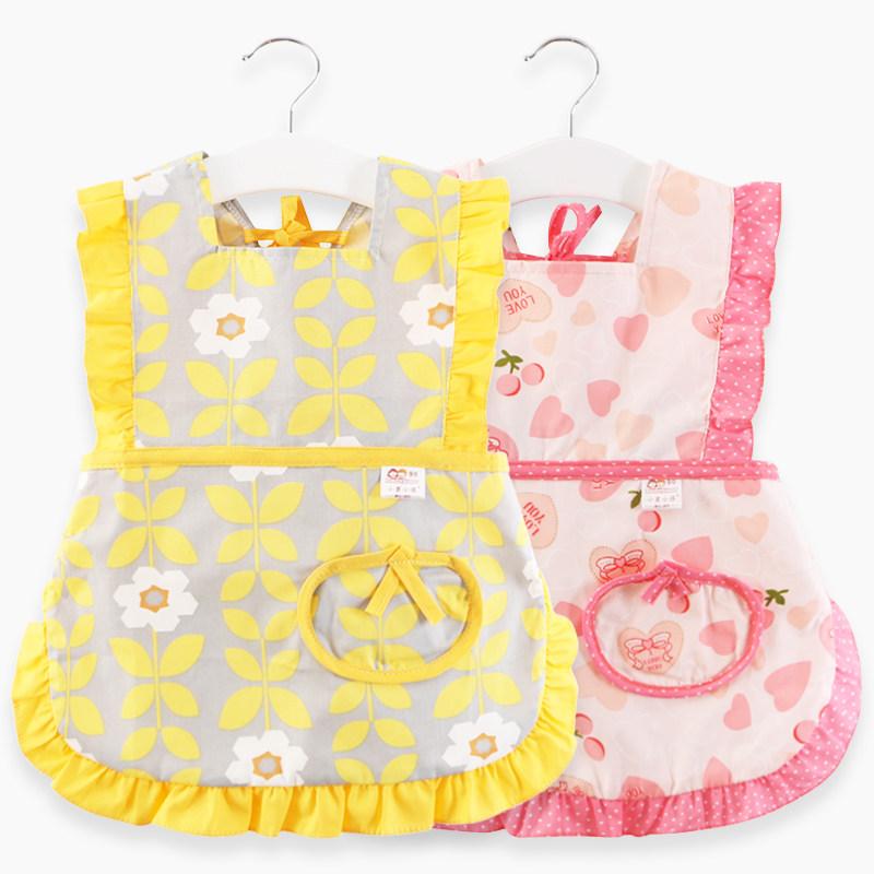 ベビー 女の子 エプロン 防水 防汚 薄手 夏用 プリンセス 食事用 ビブ 軽量 吸湿速乾 ピンク系 かわいい 柄 子供用 赤ちゃん 普段使い