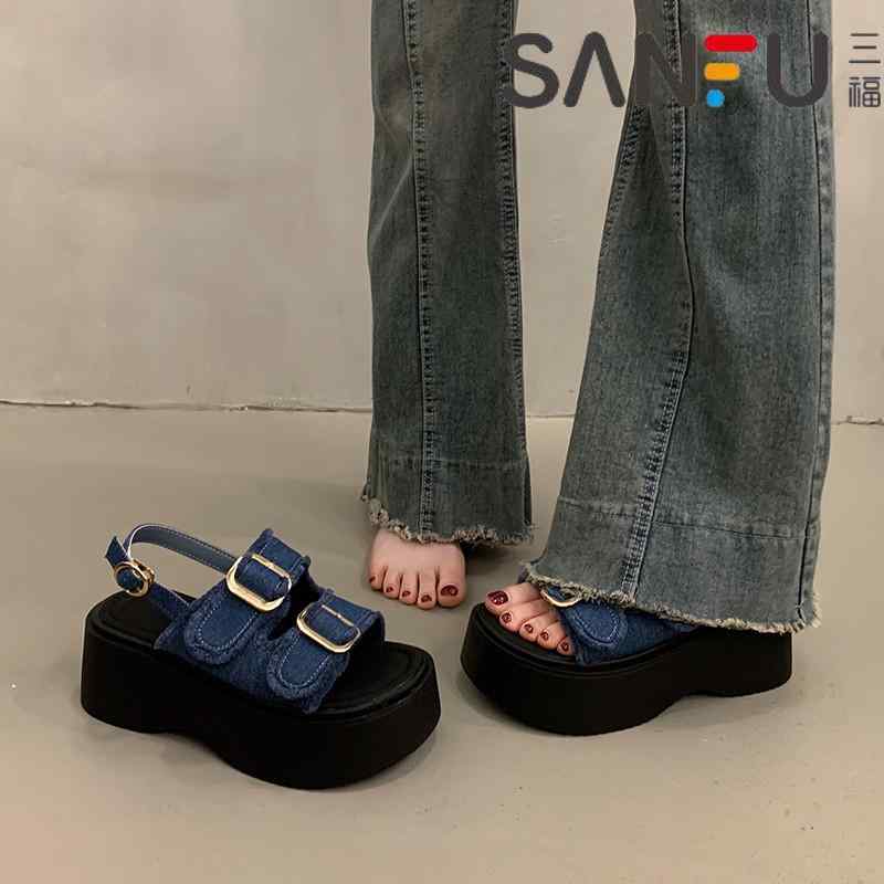 サンダル 女性用 厚底 夏用 一文字ストラップ ビーチシューズ カジュアル スカート合わせ フェミニン 軽量 防水 伸縮性 吸湿速乾 ピンク系 アイボリー