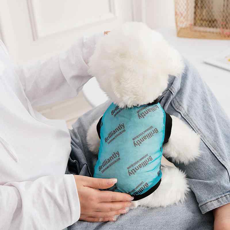 ペット服 犬猫用 小型犬対応 夏用 屋外 日焼け防止 薄手メッシュ 袖なし ベスト 通気性 吸湿速乾 防紫外線 軽量素材 クール ペットウェア