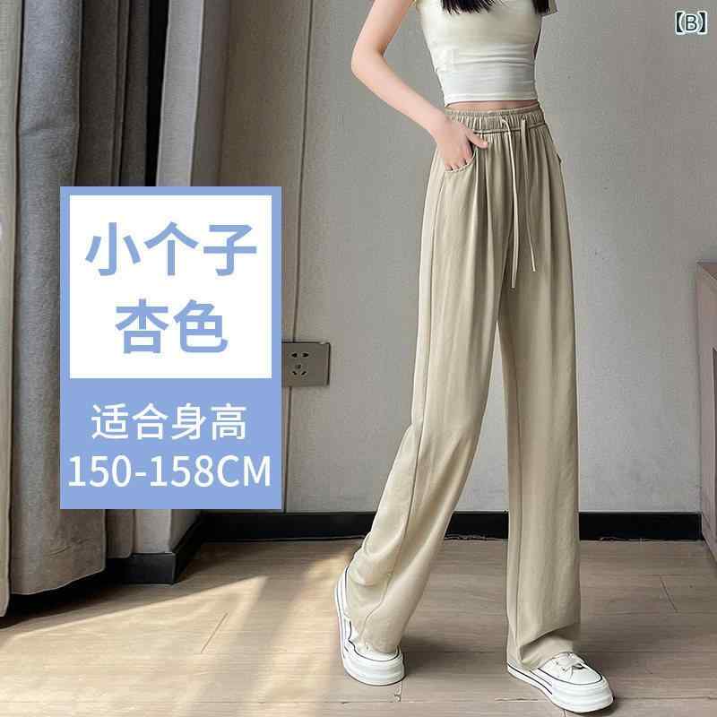 レディース ワイドレッグパンツ 9分丈 夏用 ...の紹介画像3