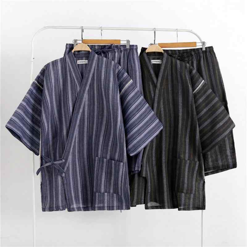 甚平 男女用 綿 ゆったり 大きめサイズ 浴衣 寝間着 セット リラックスウェア サウナ対応 家居着 コットン素材 夏用 ルームウェア 吸湿性 通気性 軽量 ビッグシルエット