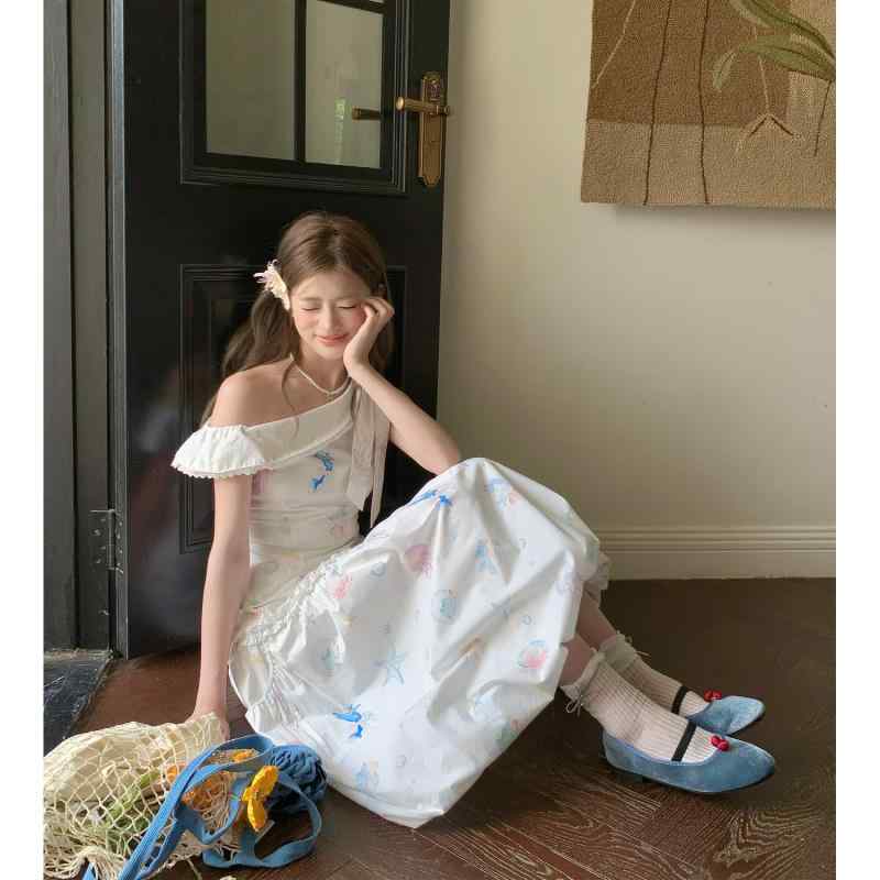 夏 レディース スカート セット かわいい ユニーク スタイル 軽量 通気性 良い 素材 ミニ丈 フレア シルエット カジュアル 普段使い