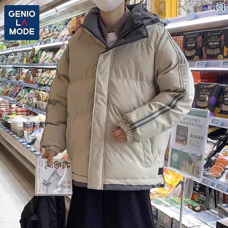 ダウンジャケット メンズ 秋冬 大きめサイズ 厚手 暖か フード付き アウター コッ...