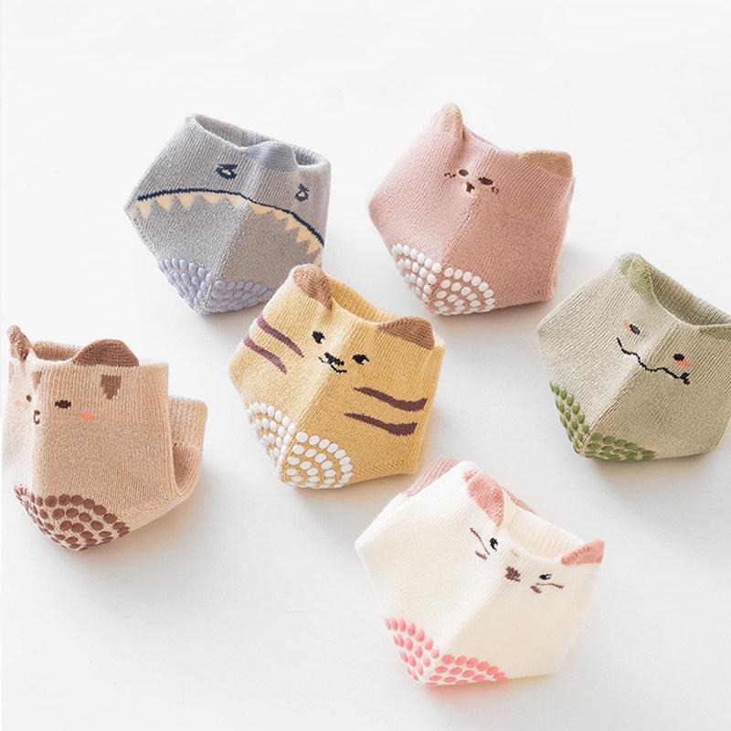 Rakuten - 膝パッド 子供用 幼児用 夏用 薄手 通気性 滑り止め 這いずり 歩き始め 転倒防止 室内 屋外 軽量 柔軟