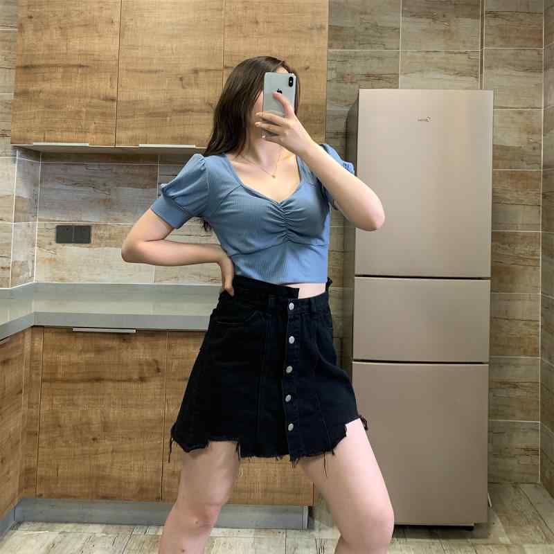 デニム スカート 女性用 春夏 胖体型 対応 スリム効果 ゆったり 半身スカート 姉妹 おすすめ 高腰 Aライン スカート コットン 混紡 素材 軽量 伸縮性 デニム 生地 通勤 普段使い 外出 コーデ 適応 ハイウエスト ビッグシルエット ブ
