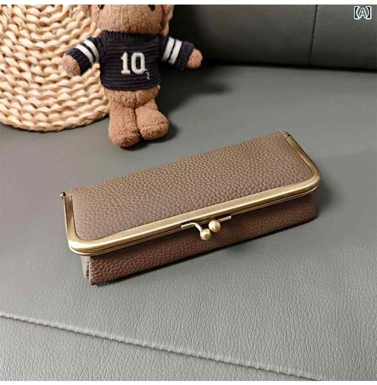 メガネケース レディース 本革 携帯用 大容量 スタイリッシュ 高級感 上質牛革 サングラス メガネ 収納 ポーチ 軽量 普段使い