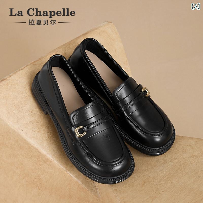 ローファー レディース 英国風 ブラック チャンキーヒール クッションソール 通勤 オフィス 日常使い 合わせやすい レザー 春 快適 歩きやすい ビジネスカジュアル