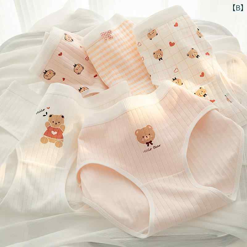 女の子用 パンツ 綿100% 抗菌 中腰 夏用 薄手 かわいい トライアングルショーツ 日...