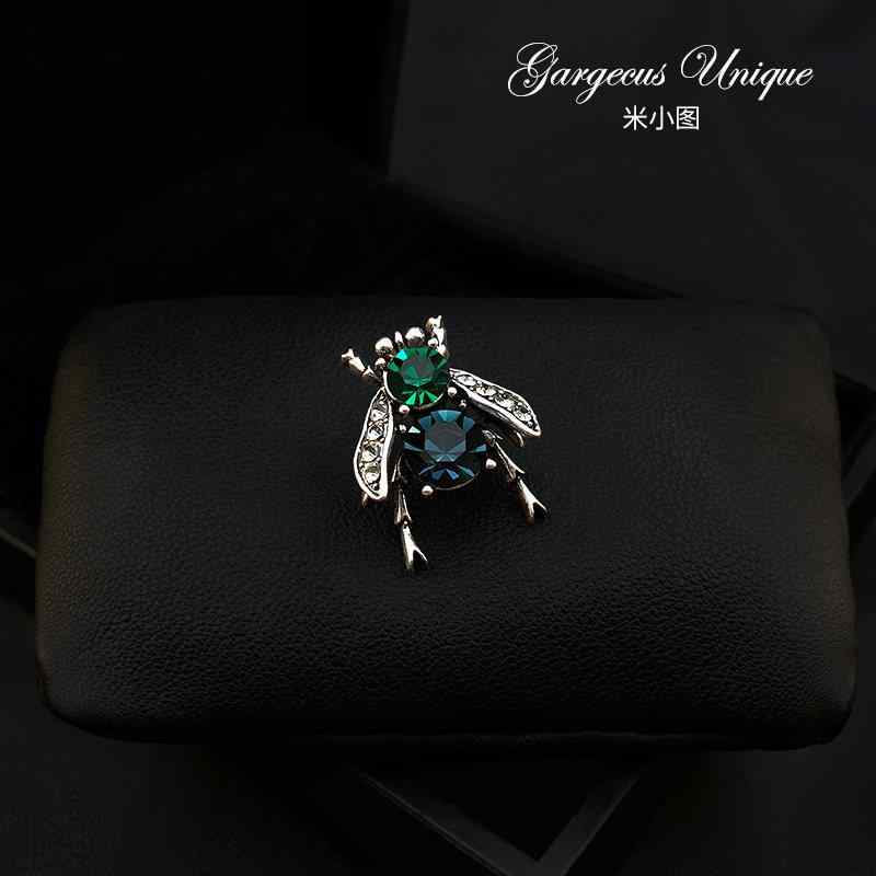 メンズ ブローチ レトロ 高級感 ミニ 昆虫 モチーフ ラペルピン 胸花 スーツ アクセサリー 男性用 ピン 装飾 細工 精巧 デザイン