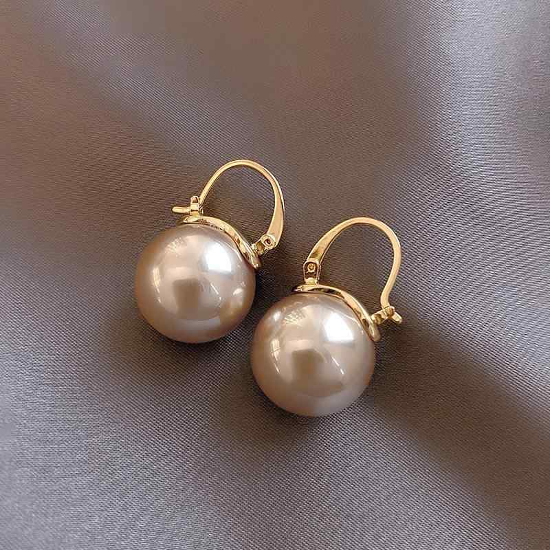 Paraiba - レディース ピアス イヤリング 人工パール 装飾 ユニークデザイン 高級感 スタイリッシュ アクセサリー 軽量 ファッション 女性向け 耳元ジュエリー