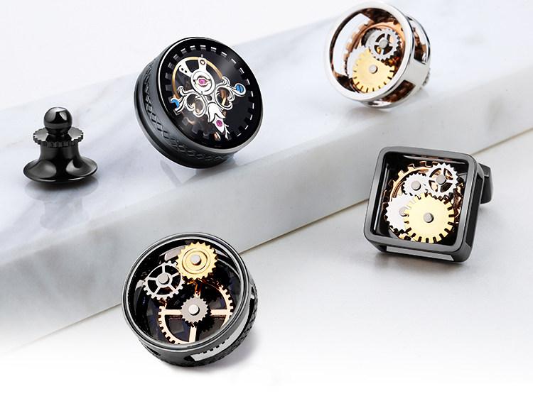 ブローチ 男性用 スーツ ラペルピン ビジネス 高級感 個性 ファッション スタイリッシュ メタル アクセサリー 通勤 普段使い フォーマル