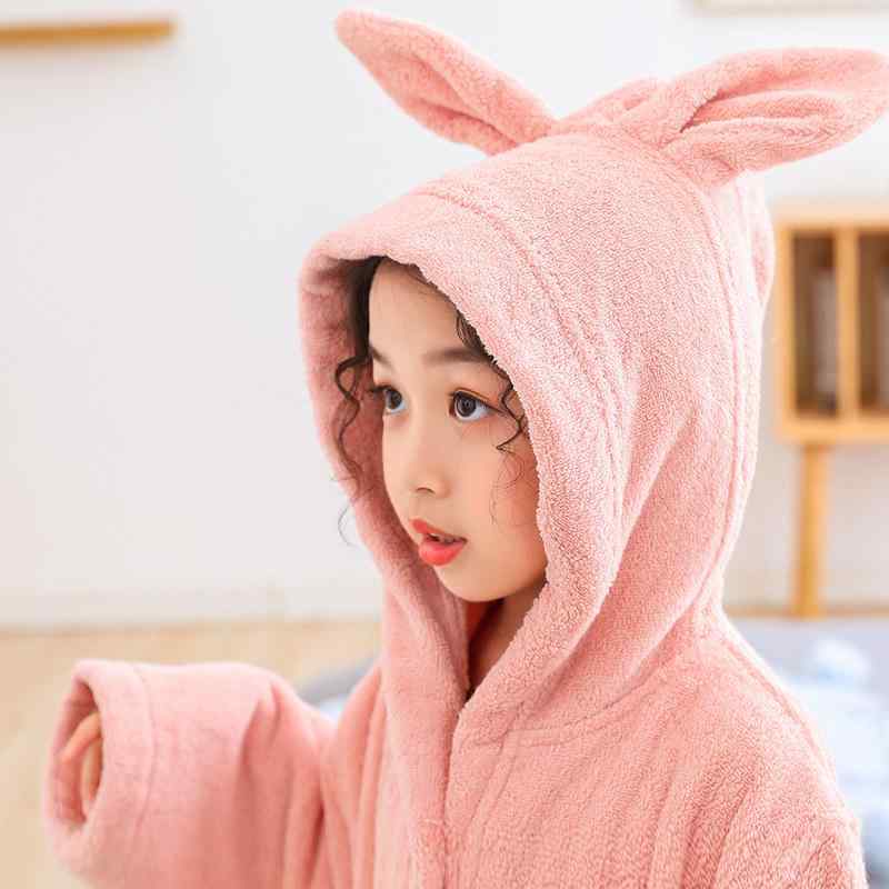 浴衣 子供用 秋冬 厚手 綿 100% 吸水 速乾 スイミング ローブ 浴巾 タオル 男女 兼用 快適 コットン 暖か 素材 柔らかい