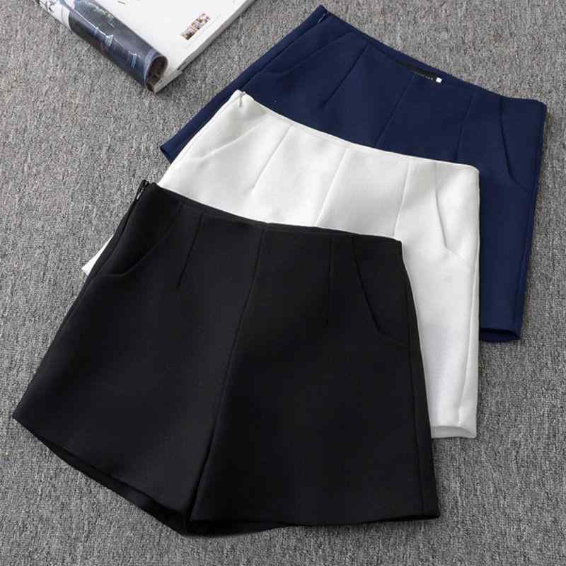 Pants - レディース ショートパンツ メンズ 女性用 ハイウエスト ワイドレッグ 韓国 ゆったり ルームウェア 5分丈 ホットパンツ 夏用 ぽっちゃり対応 100kg タイトシルエット