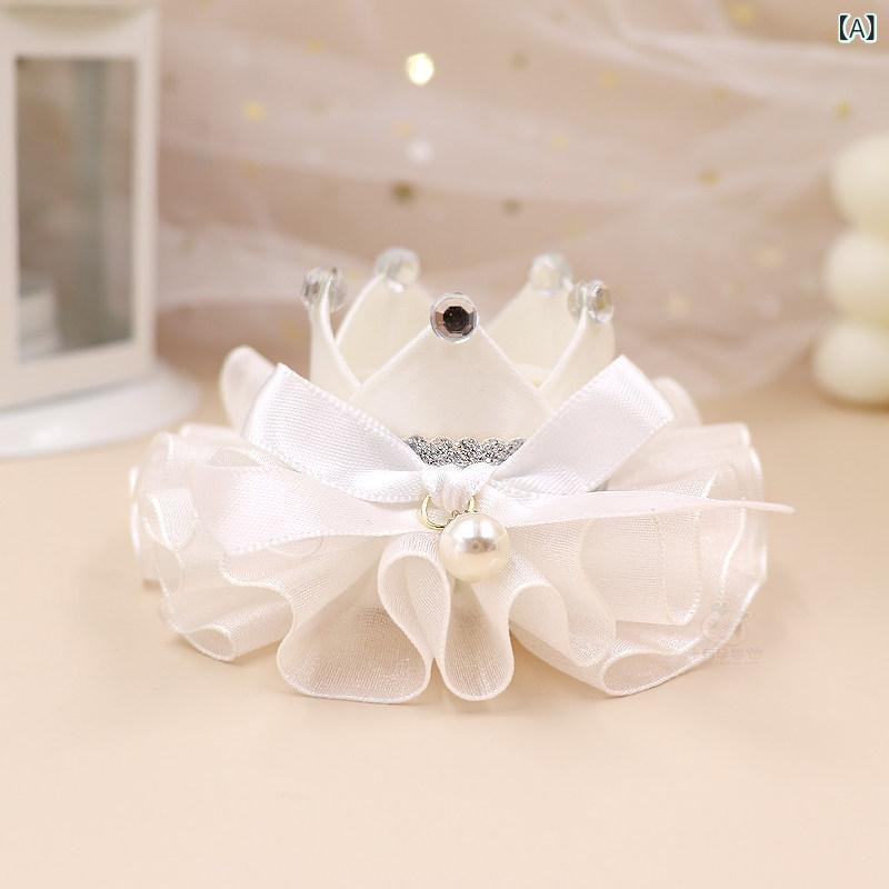 女の子用ヘアアクセサリー かわいいクラウン ヘッドドレス ベビークリップ 蝶結び プリンセスヘアピン インファントヘッドバンド 女児ヘアバンド 日常使い 柔らかい素材 簡単装着