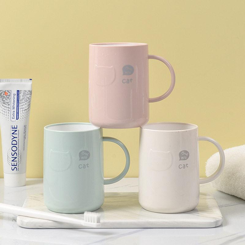 女子学生用 歯ブラシカップ 厚手 防カビ 癒しカラー かわいい 洗面用 家庭 寮室 日常使い 軽量 シンプル
