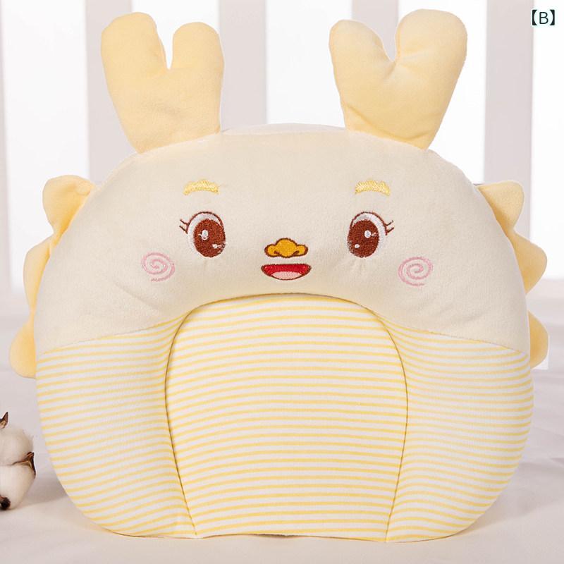 ベビー枕 頭型矯正 偏頭防止 綿素材 綿100% 新生児用 赤ちゃん用 柔らかい 快適寝かしつけ 秋冬シーズン 2