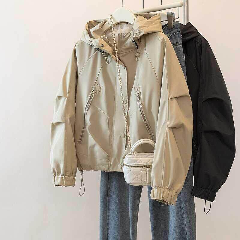 ジャケット レディース 大きいサイズ 大きめ サイズ 体型カバー ゆったり 着痩せ 細見え お腹周り 暖かい マウンテンパーカー フード付き ジャンパー ブルゾン アウター 撥水 防風 防寒 登山 普段使い 通勤用 カジュアル