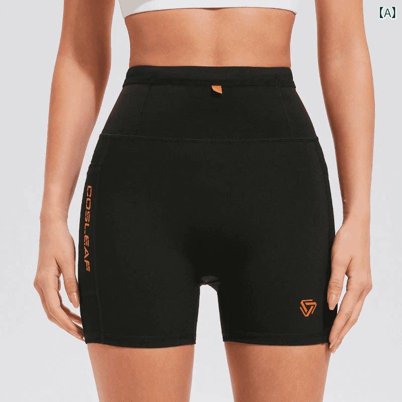 Wear - スパッツ　フィットネス　スポーツ Corif コンプレッション パンツ フル ポケット ドローストリング タイツ 男女兼用 ランニング スポーツ 3 / 4 5