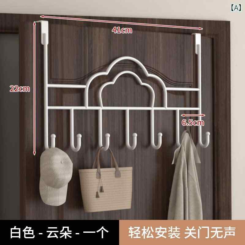 フック 引っ掛け 金具 壁に穴をあけずに使える.ドア裏掛けフック。壁を傷つけずに....
