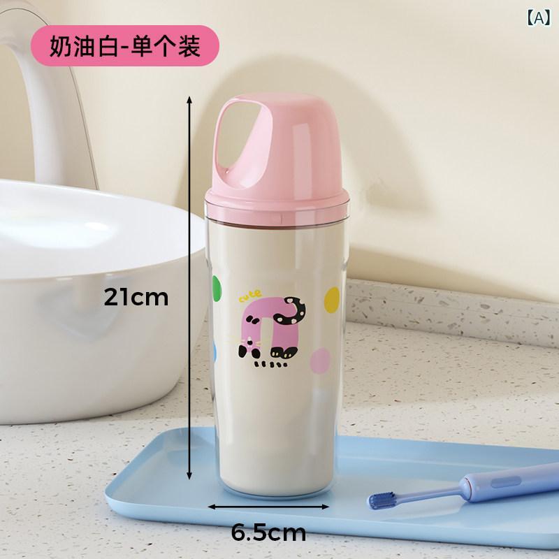 歯ブラシカップ おしゃれ ドーパミン トラベルウォッシュ カップ セット 歯磨き 粉 歯 ブラシ 収納 ボックス ポータブル マウスウォッシュ 歯科用 ツール