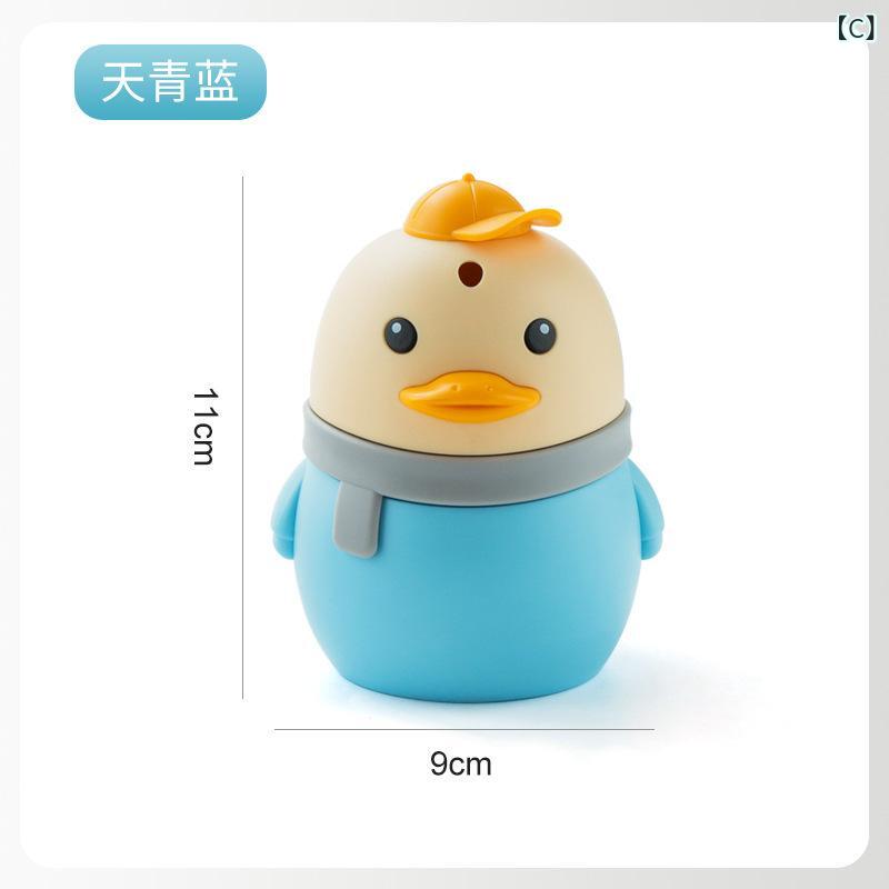 リバーパディのキッチン用品 かわいい デュク 歯間ピック ケース 自動 プッシュ 歯間ピック 収納 瓶 食品用 プラスチック コンパクト 家庭用 デスク用 ピック ディスペンサー 携帯 便利｜アングル3