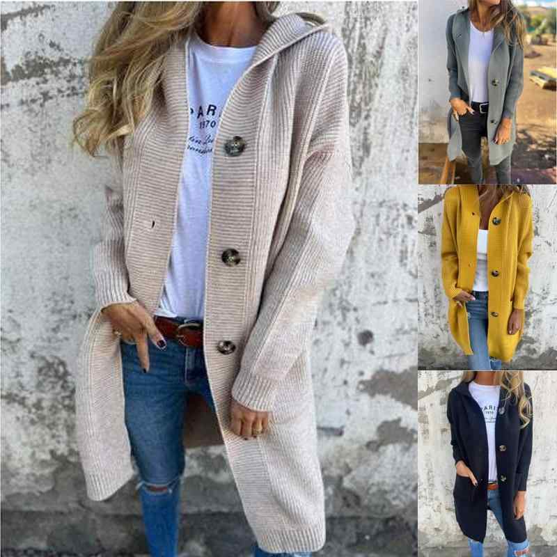 秋冬 カーディガン メンズ レディース ミドル丈 ロング丈 ニットセーター ゆったり ゆったりシルエット 厚手 暖か 綿混 ウール調 日常使い 通勤 通学 レイヤード ブラック グレー ベージュ ネイビー